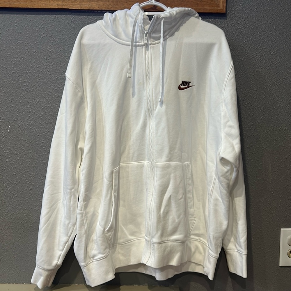 Nike Full Zip Hooded Jacket Size XXL
